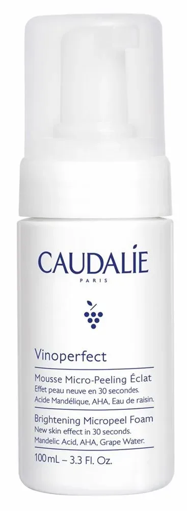 Caudalie - Mikro-Peeling Schaum Ausstrahlung, Vinoperfect Mousse Micro-Peeli, 100  ml