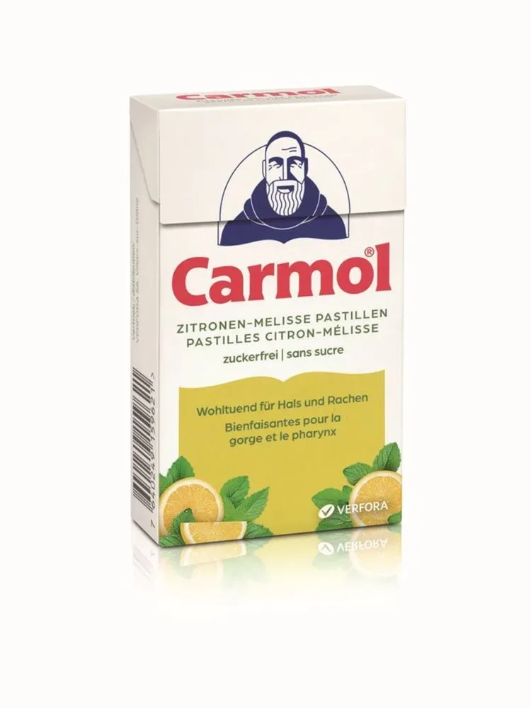 Carmol Zitronen-Melisse Pastillen (12x45g)