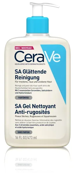 CeraVe - SA Glättende Reinigung, 473 ml