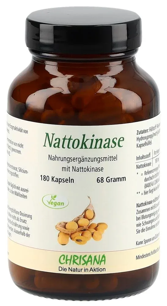 CHRISANA Nattokinase Kapseln (180 Stk)