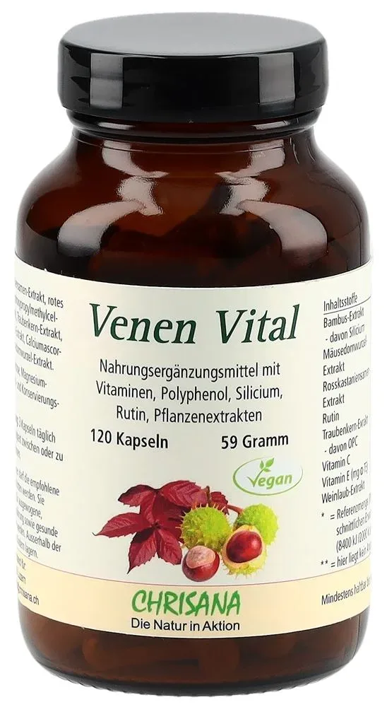CHRISANA Venen Vital Kapseln (120 Stk)
