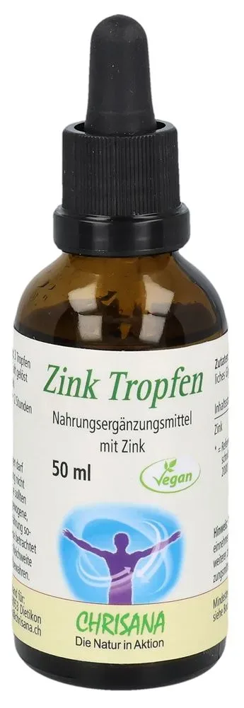 Chrisana Zink Tropfen vegan Ds 50 ml