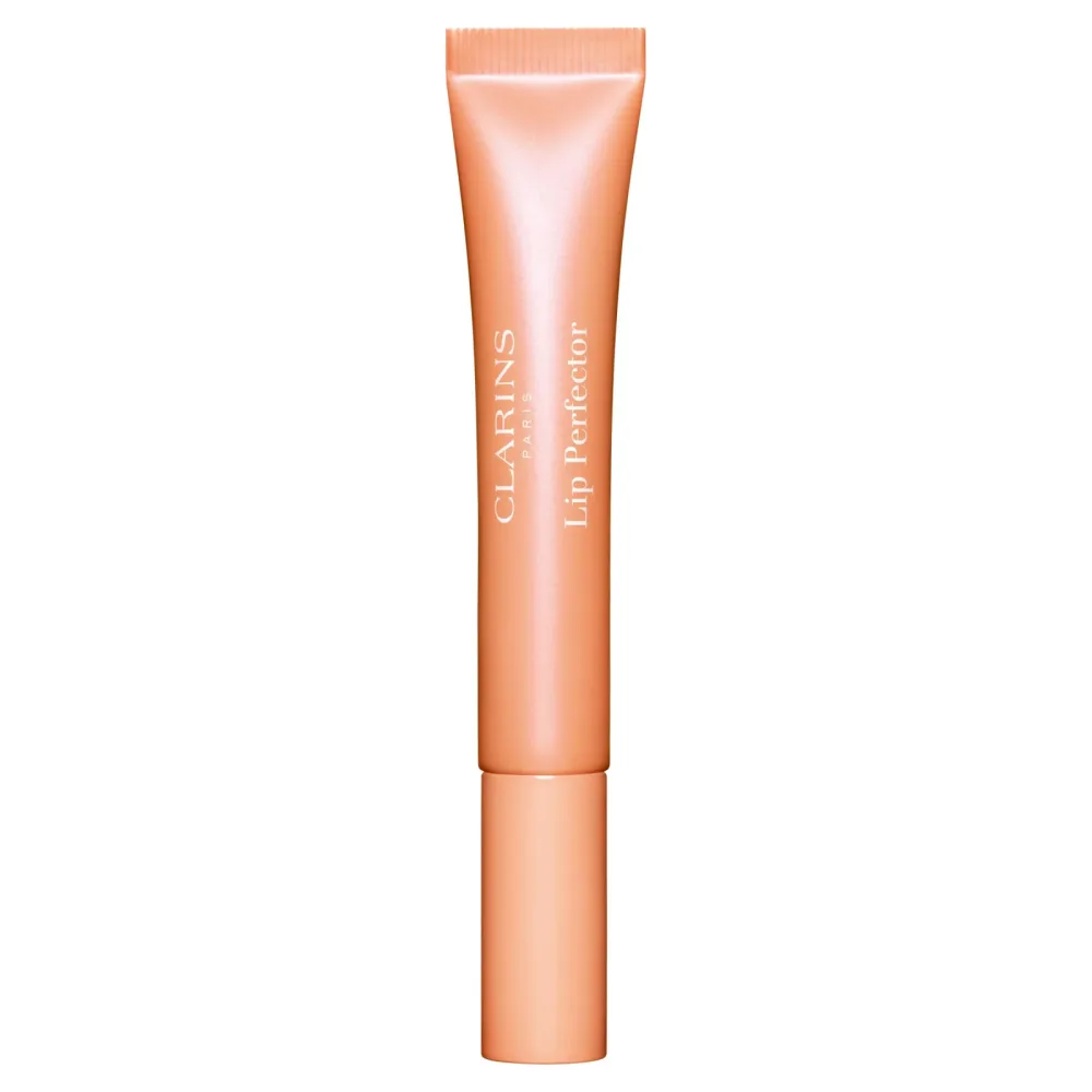 Clarins - Lip Perfector Glow - Lippen-Makeup mit Glanz-Finish, 12 ml,  peach glow