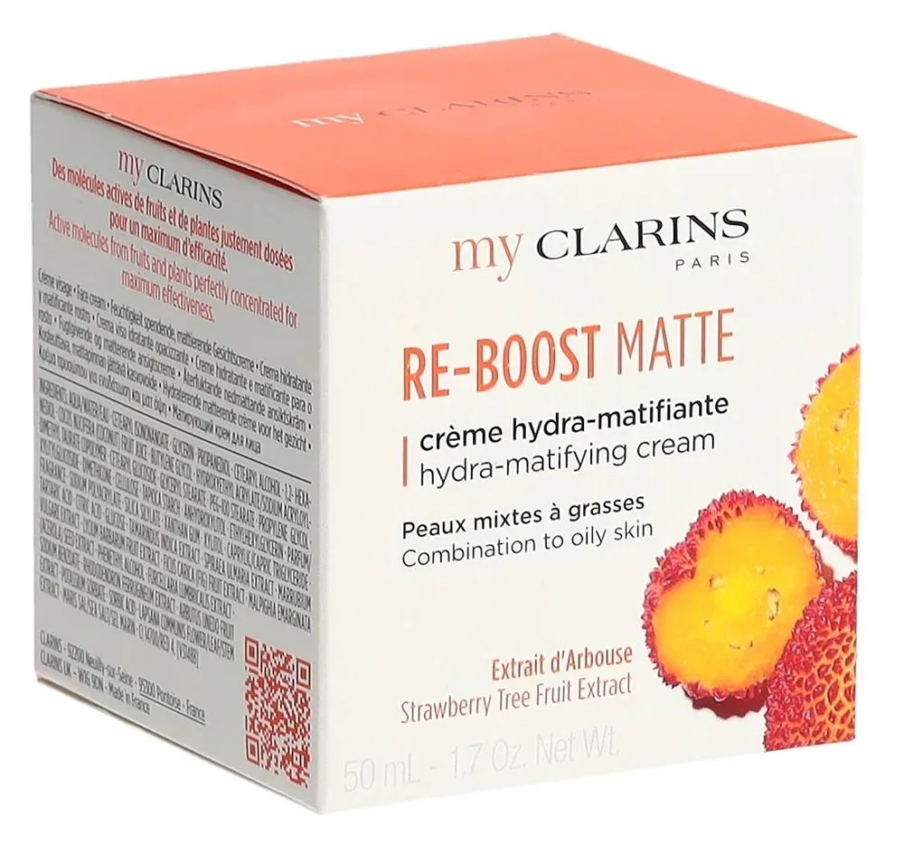 My Clarins - RE-BOOST MATTE - Mattierende, nährende Gesichtscreme, 50 ml