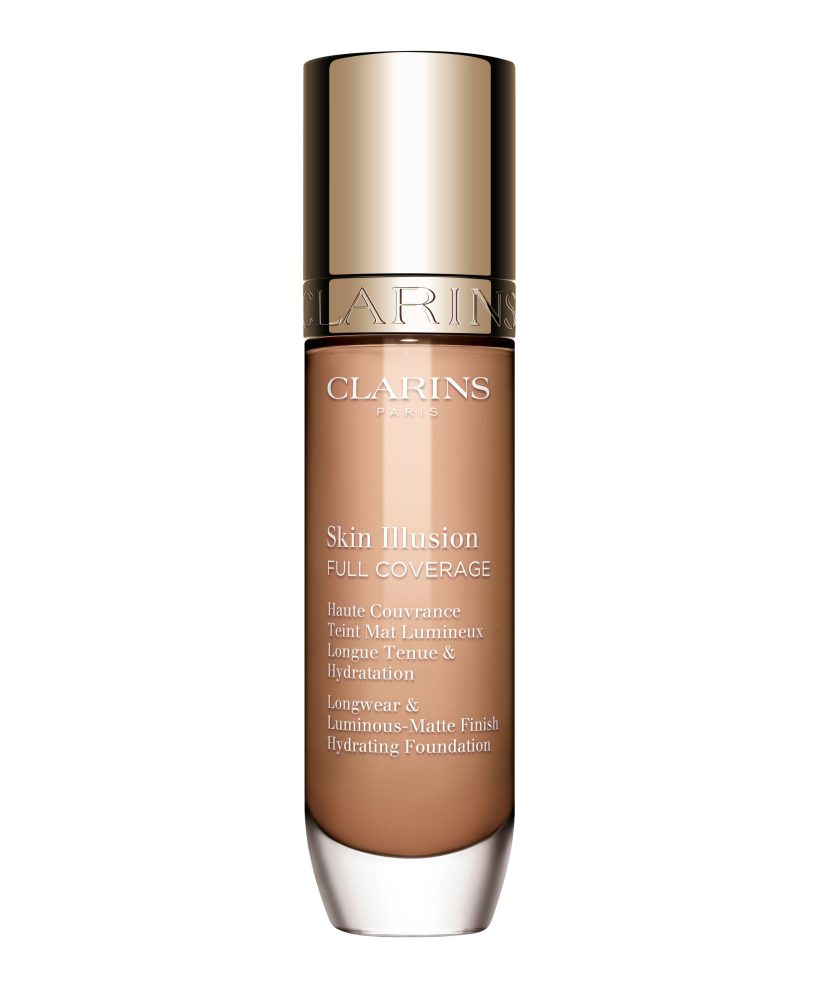 Clarins - Skin Illusion Full Coverage - Foundation mit hoher Deckkraft & mattem Finish für das Gesicht, 30 ml