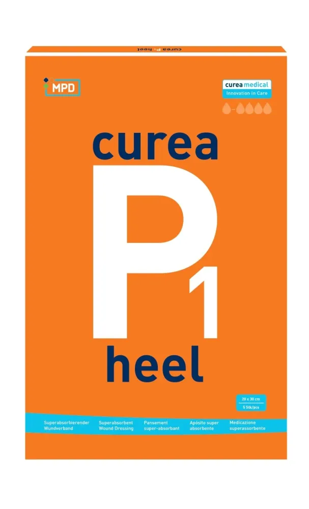 Curea P1 Heel Superabsorber 20x30cm 5 Stk