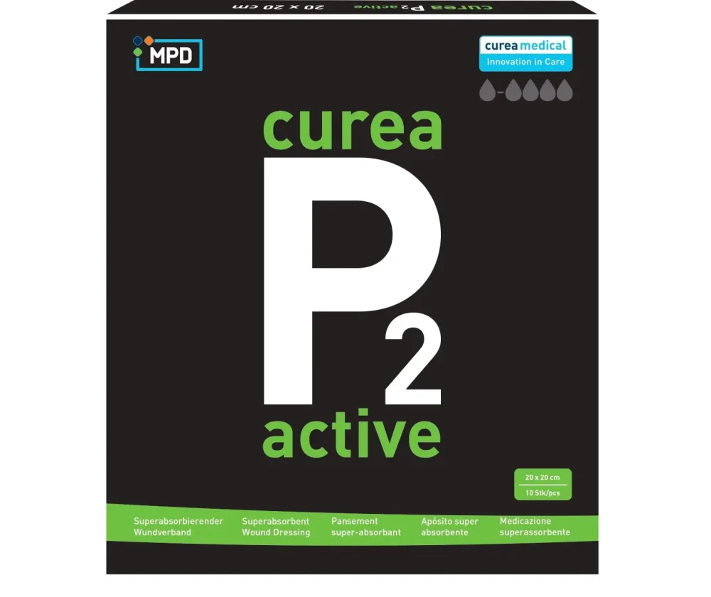 Curea P2 Active Superabsorber 20x20cm 10 Stk