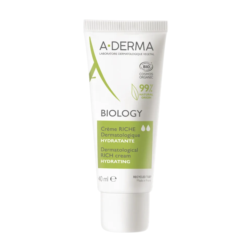 A-Derma Biology Reichhaltige dermatologische Feuchtigkeitscreme
