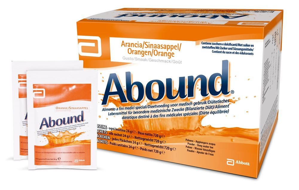 Abbott Abound Getränkepulver Orange Sachets (30 Stk)