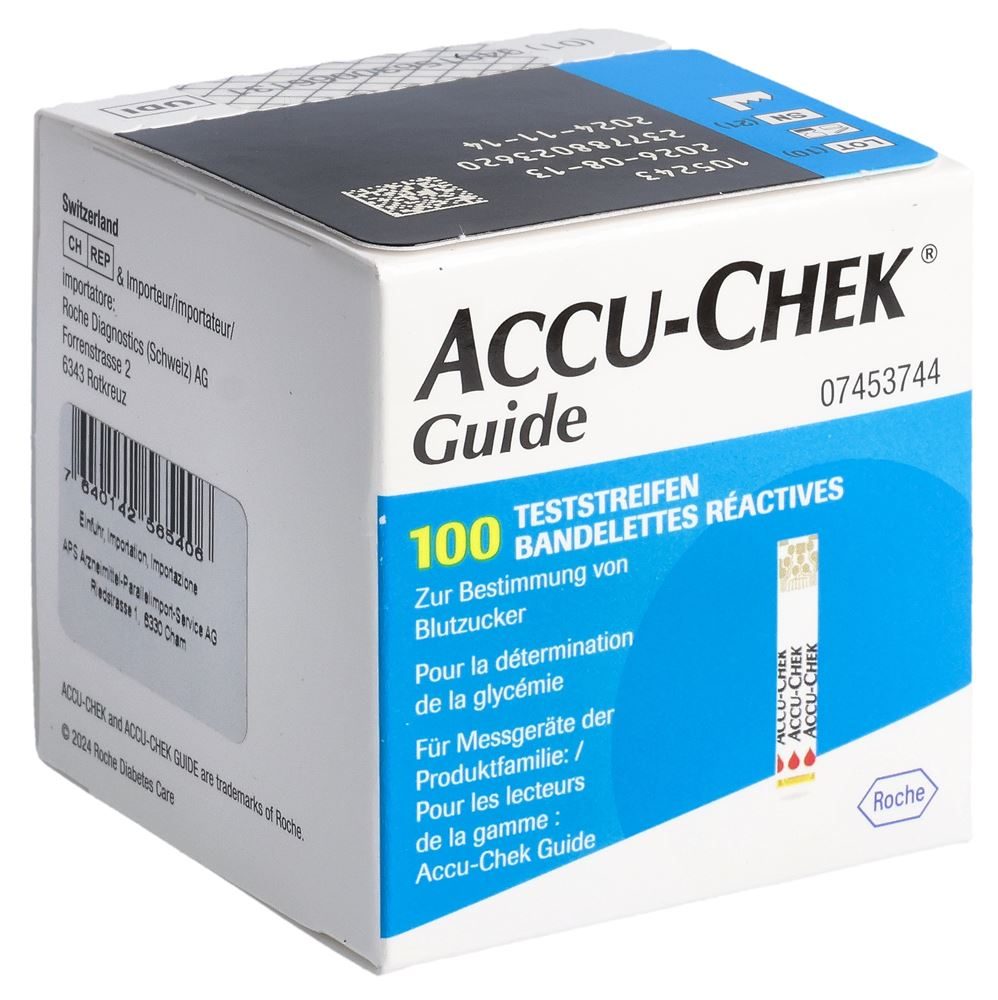 ACCU-CHEK Guide Teststreifen (2x50 Stk)