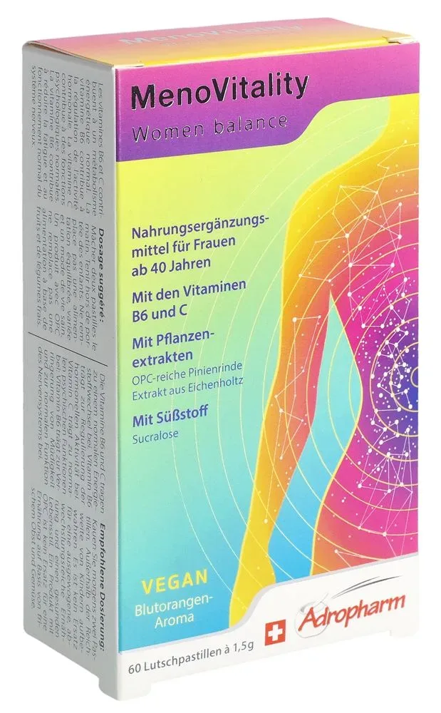 Adropharm MenoVitality Blutorange (60 Stk)