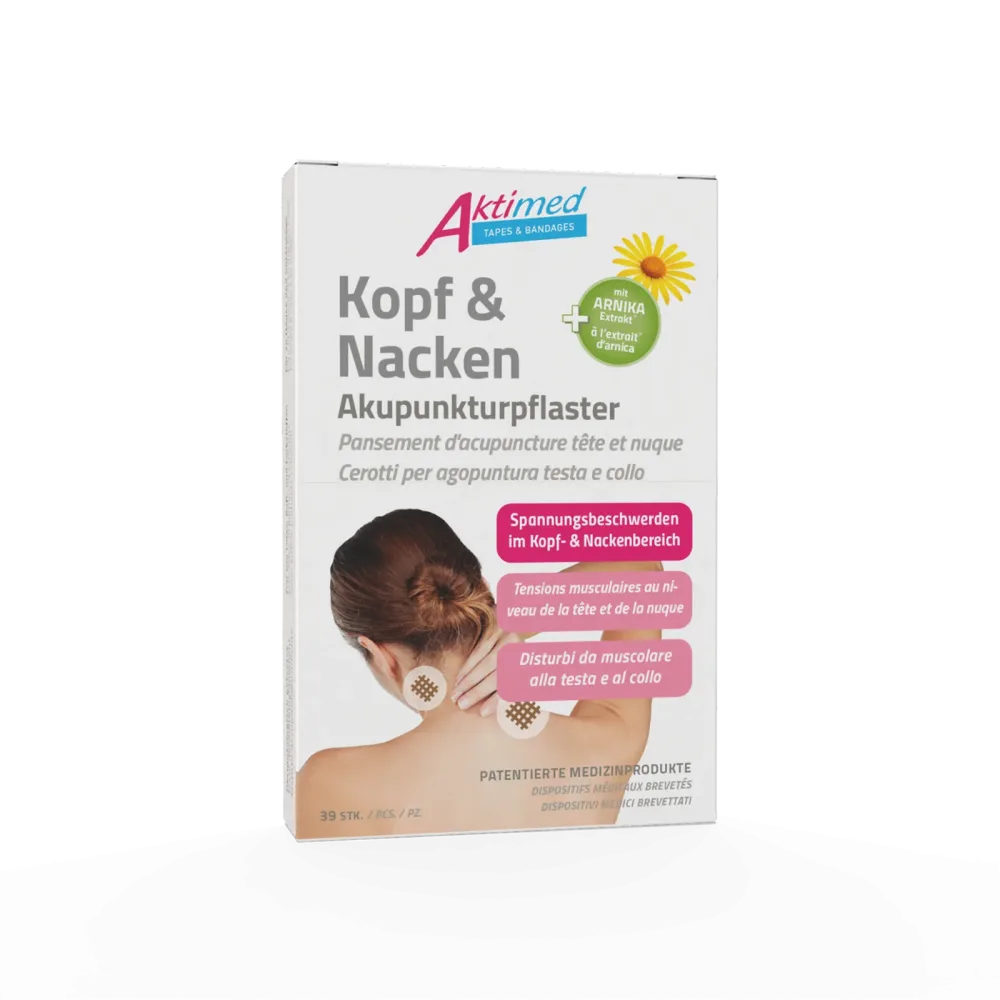 Aktimed Akupunkturpflaster Kopf & Nacken 39 Stk