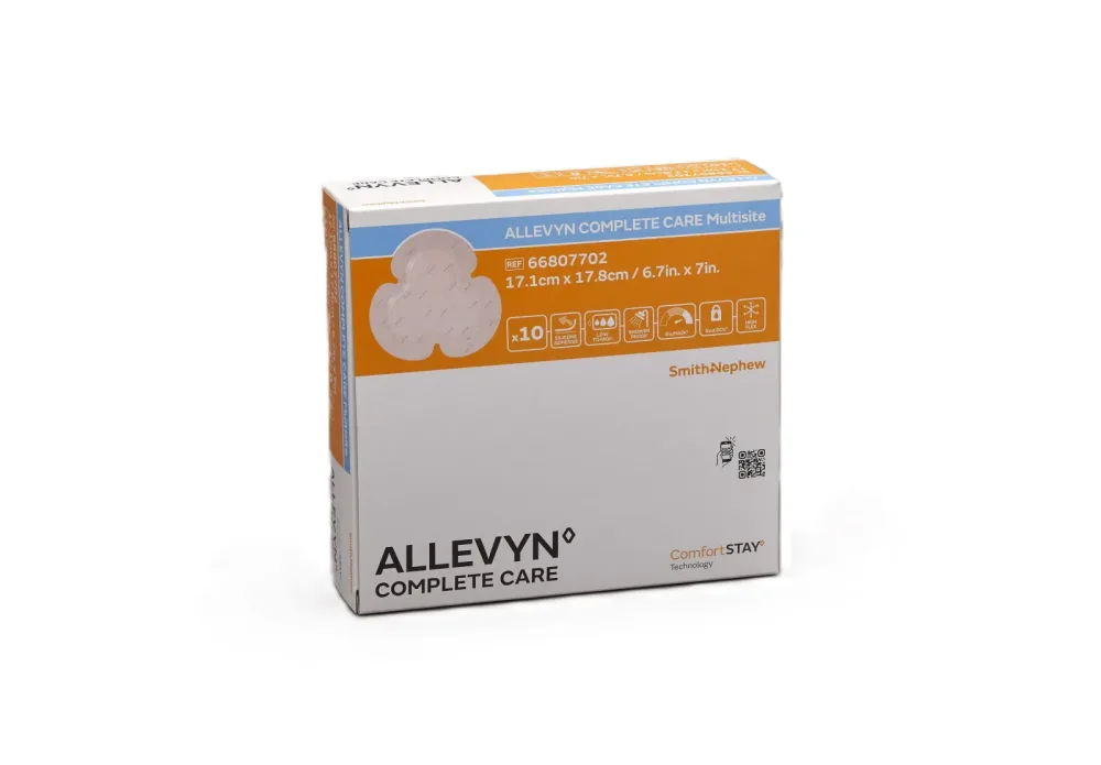 Allevyn Complete Care Multisite Silikon Schaumverband 17.1x17.8cm 10 Stk