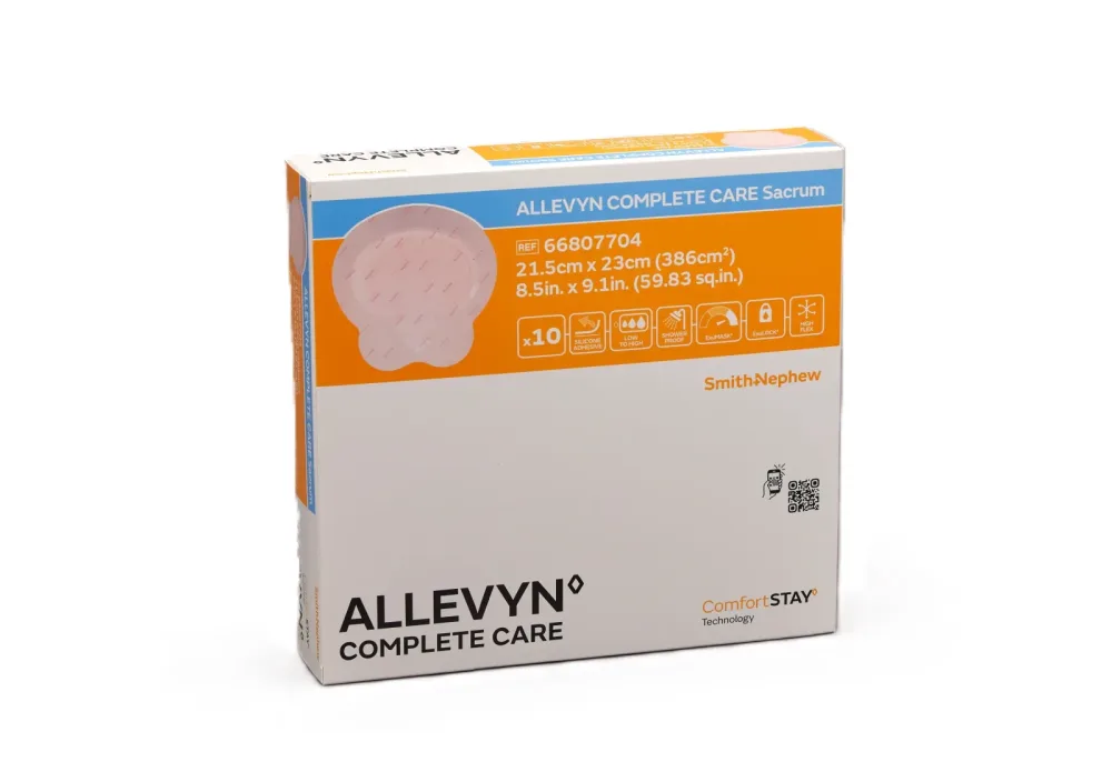 Allevyn Complete Care Sacrum Silikon Schaumverband 21.5x23cm 10 Stk