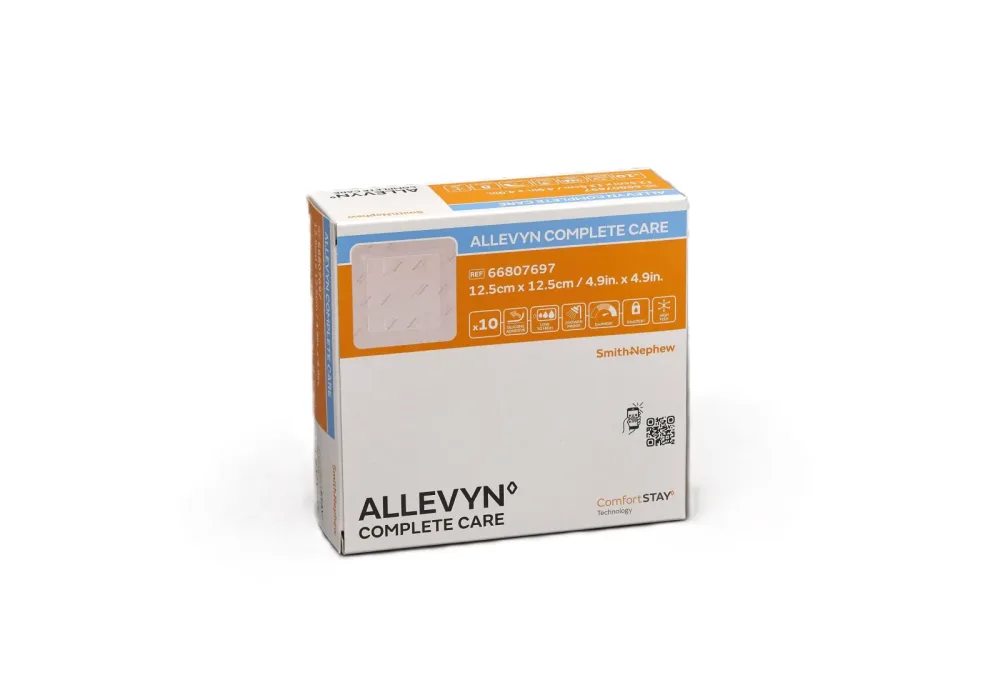 Allevyn Complete Care Silikon Schaumverband 12.5x12.5cm 10 Stk