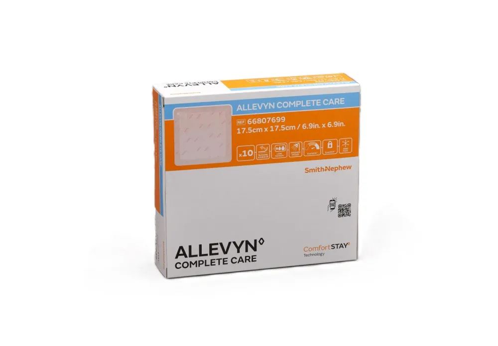 Allevyn Complete Care Silikon Schaumverband 17.5x17.5cm 10 Stk