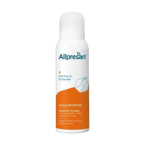 Allpresan Nr. 4 Schaumcreme Hornhaut und Schrunden Aeros 125 ml