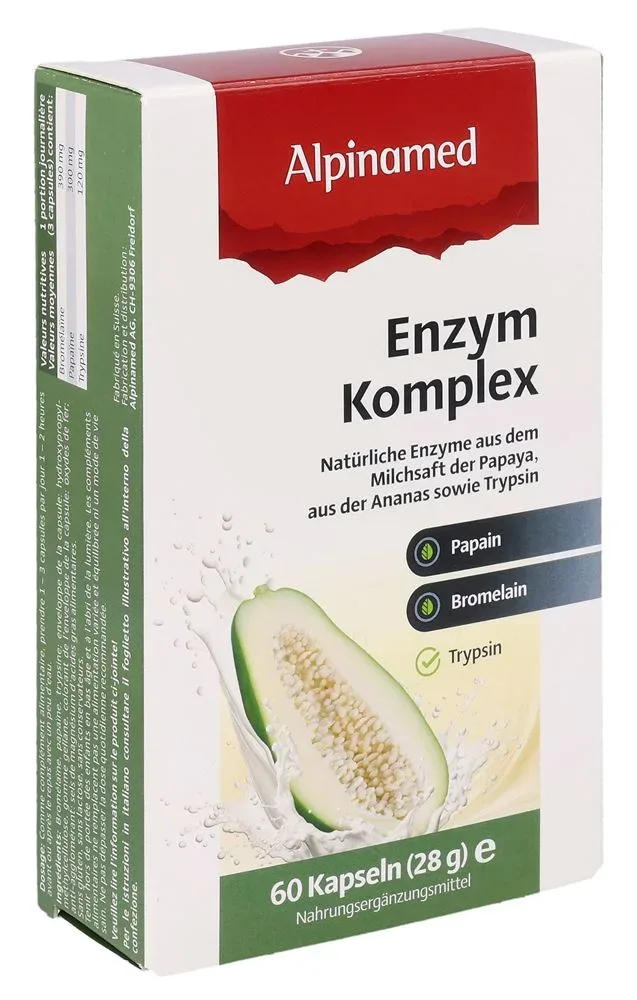 Alpinamed Enzym Komplex Kapseln (60 Stk)