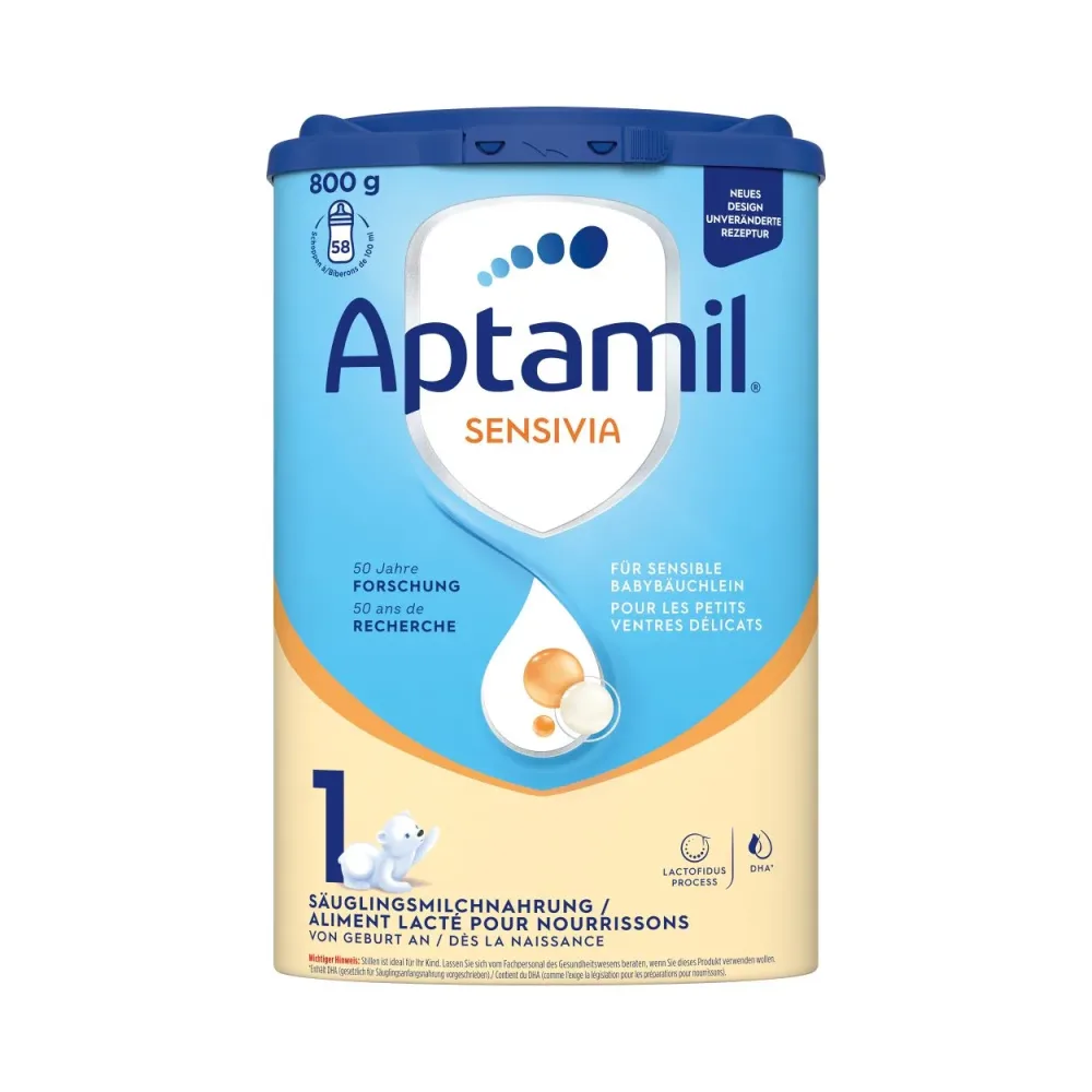 Aptamil Sensivia Säuglingsmilchnahrung 1 (800g)