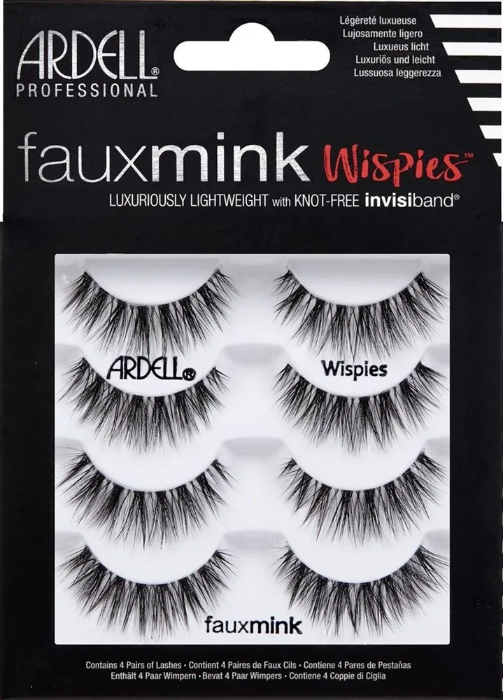 Ardell - Faux Mink Wispies Multipack, 4 Paar