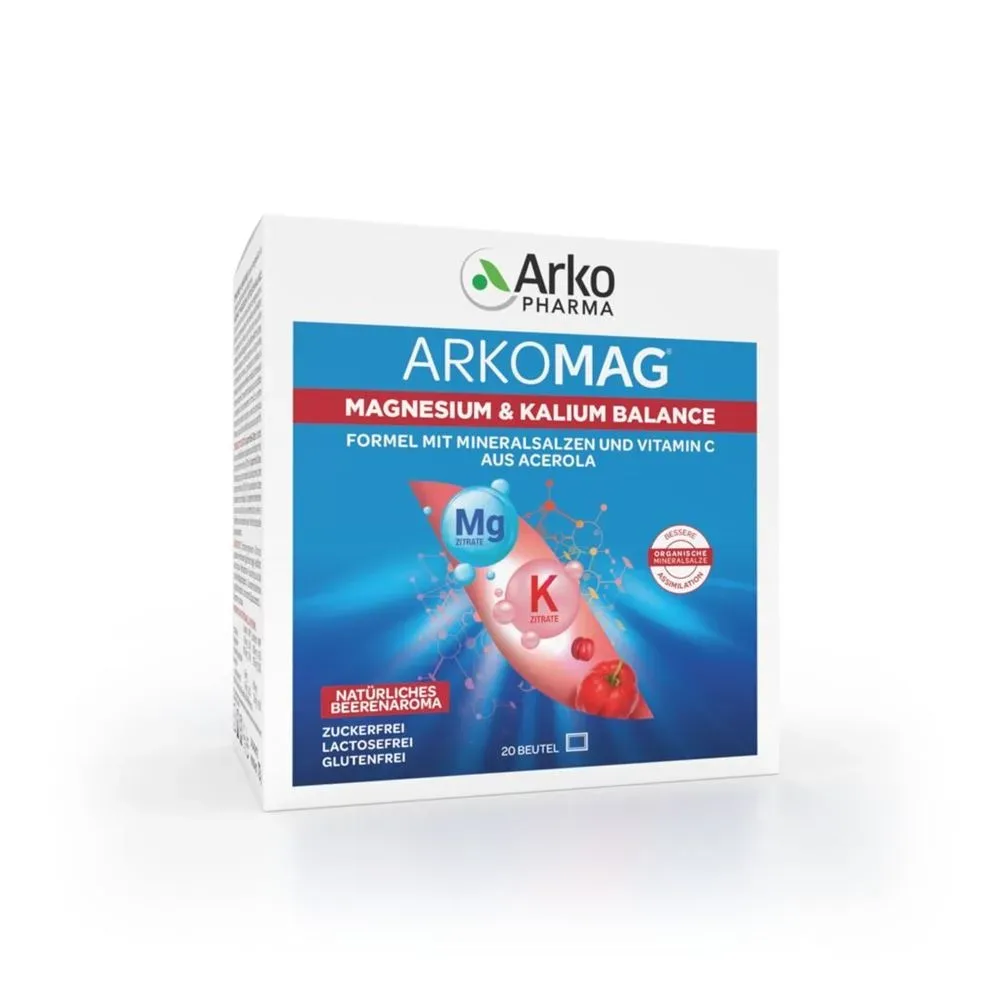 Arkomag Magnesium + Kalium Btl 24 Stk