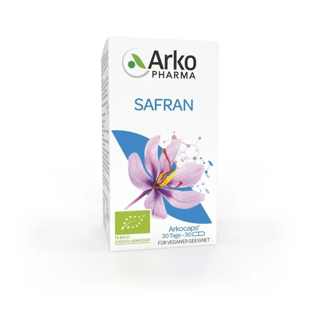 Arkopharma Safran Kapseln Bio (30 Stk)