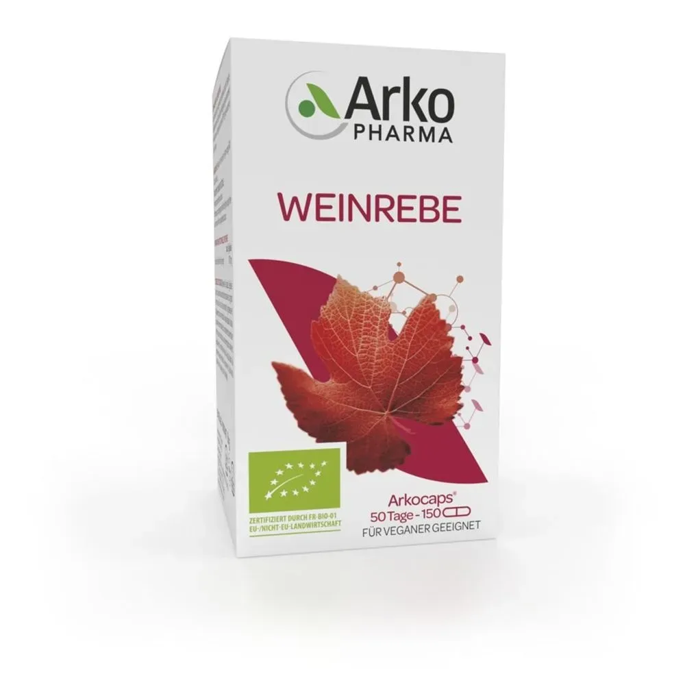 ARKOCAPS Weinrebe Kapseln (150 Stk)
