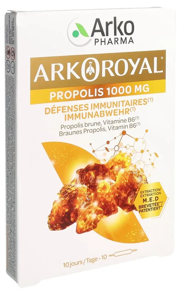 Arkopharma Arkoroyal Propolis 1000mg 10 Amp 10 ml