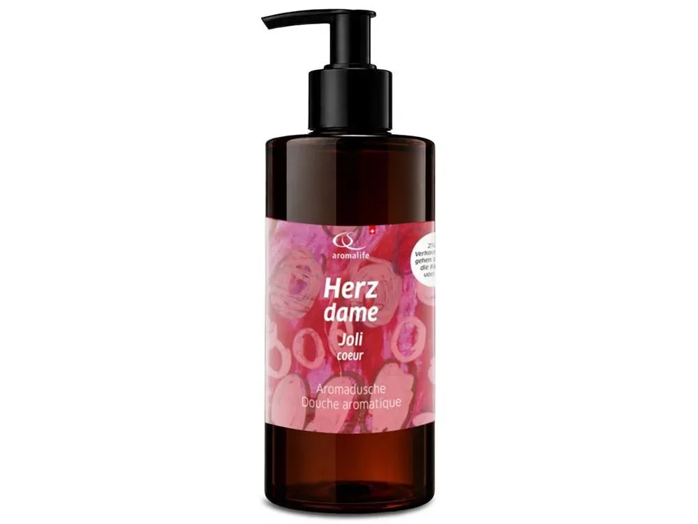 Aromalife Aromadusche Herzdame Rose & Geranie Fl 300 ml