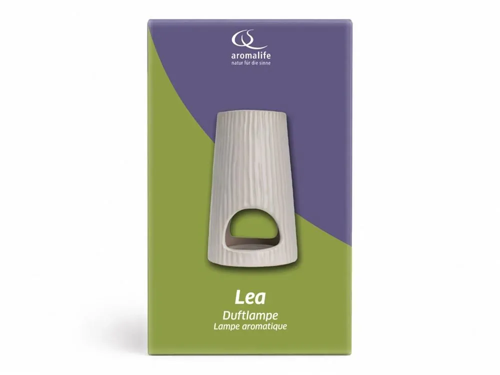 Aromalife Duftlampe LEA Keramik weiss