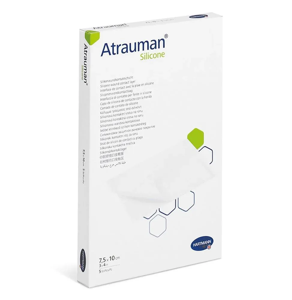 Atrauman Silicone 20x30cm steril 5 Stk
