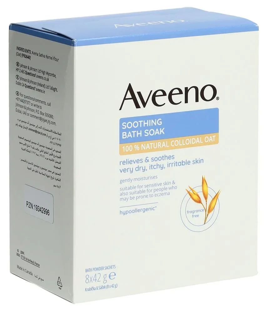Aveeno Beruhigender Badezusatz (8x42g)