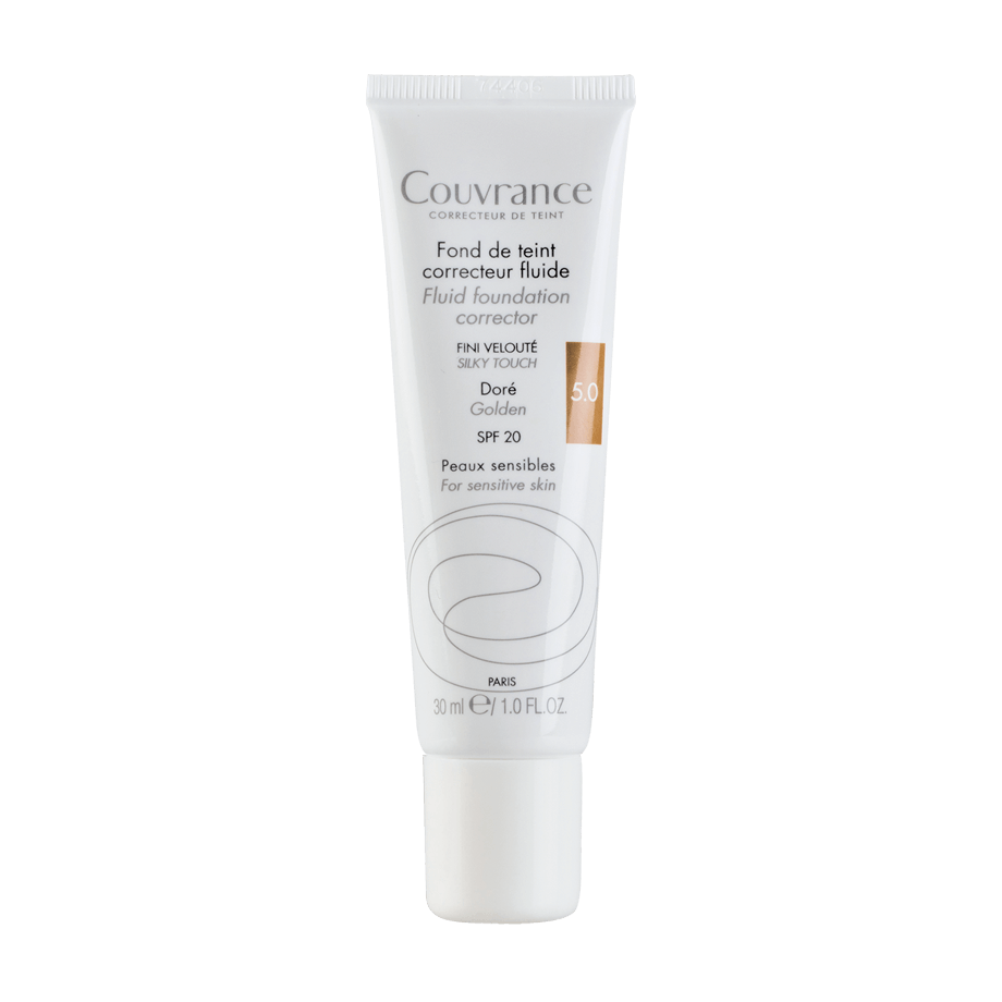 Avène Couvrance Fluid Foundation SPF20 5.0 Golden 30 ml