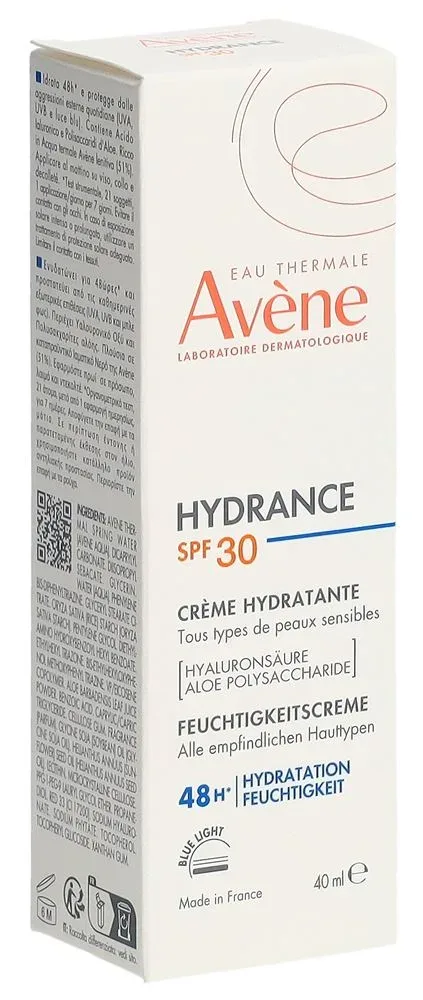 Avene - Hydrance SPF 30 Feuchtigkeitscreme, 40 ml