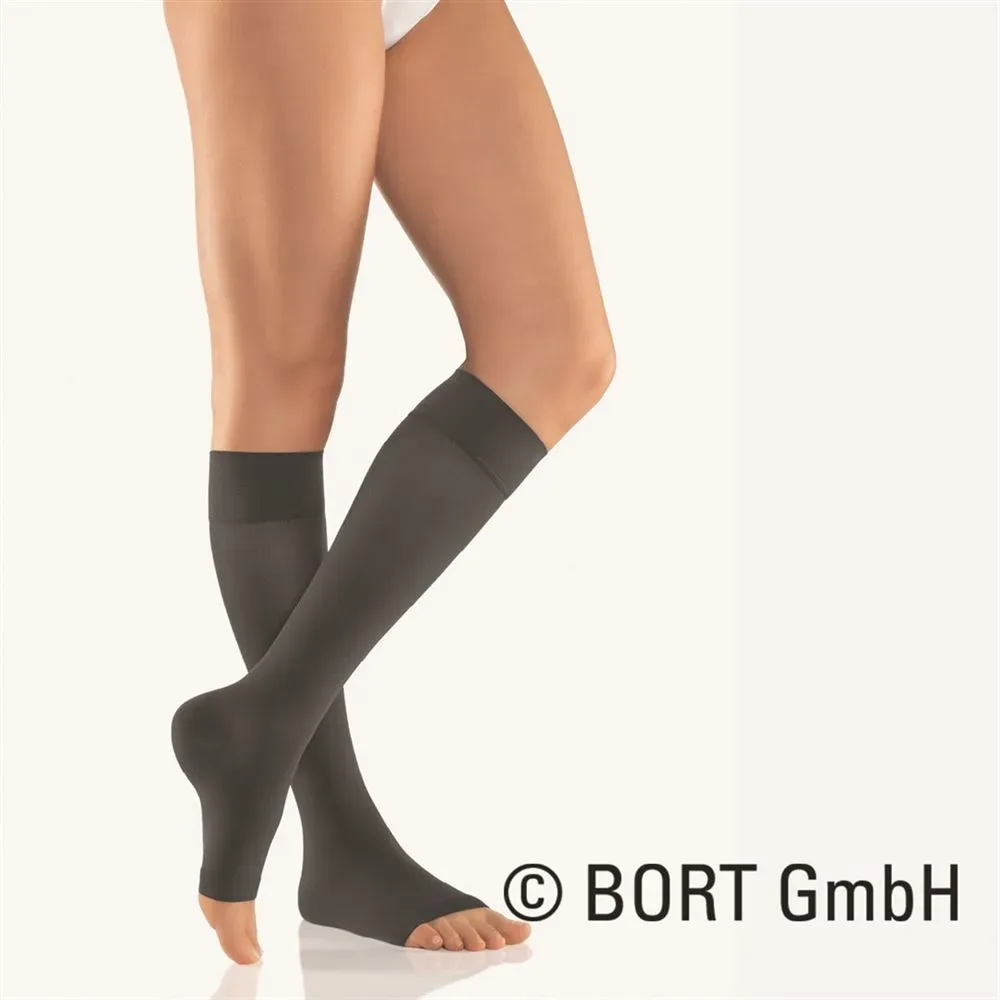 Bort Trend AD Kkl2 7 offene Spitze kurz anthrazit Trikotrand 1 Paar