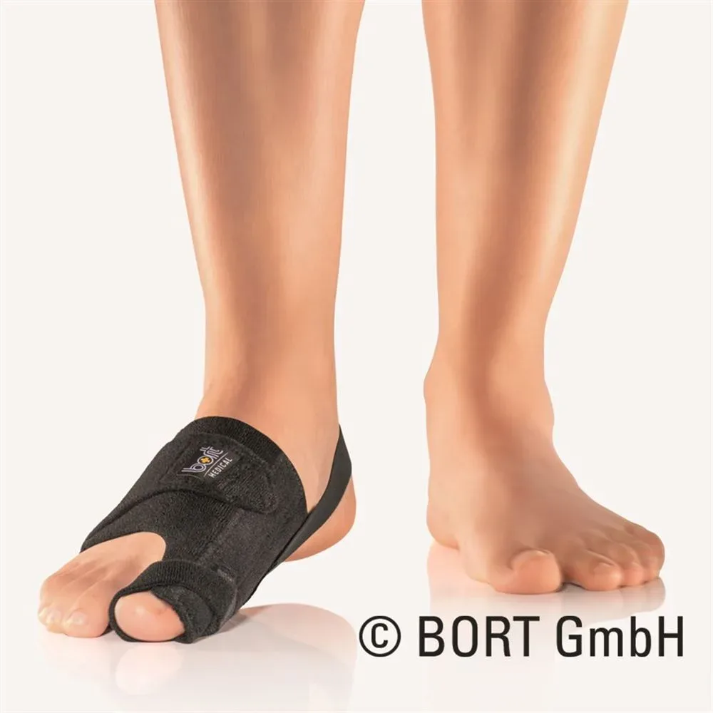 Bort Valco Soft Hallux-Valgus-Schiene L rechts schwarz