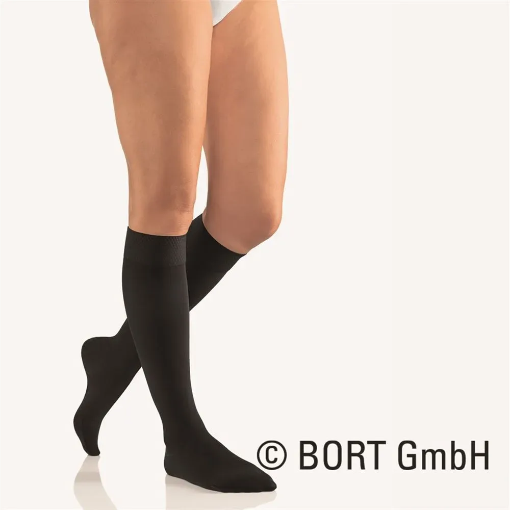 Bort Vital AD Kkl2 3 geschlossene Spitze kurz schwarz Trikotrand 1 Paar
