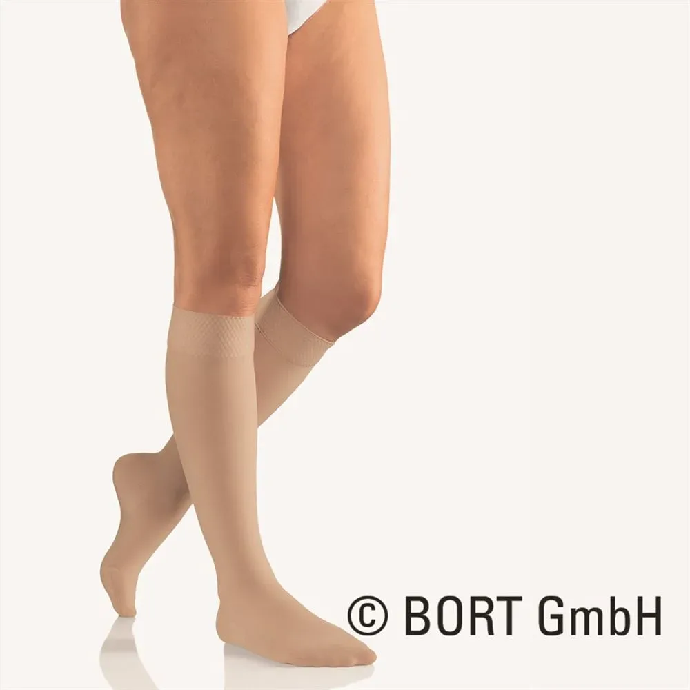 Bort Vital AD Kkl2 7 geschlossene Spitze normal karamell Trikotrand 1 Paar