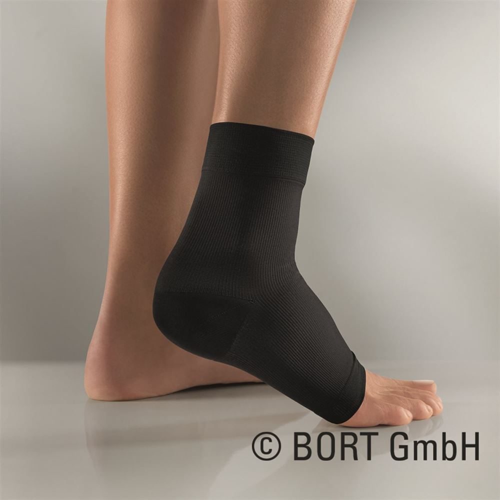 bort ActiveColor Knöchelbandage S -21cm schwarz (1 Stück)