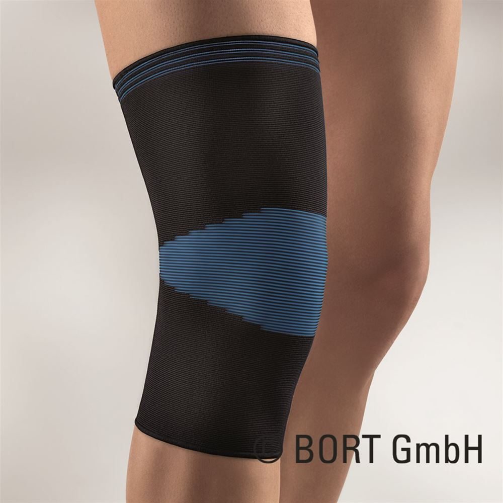 bort ActiveColor Kniebandage XXL -52cm schwarz (1 Stück)