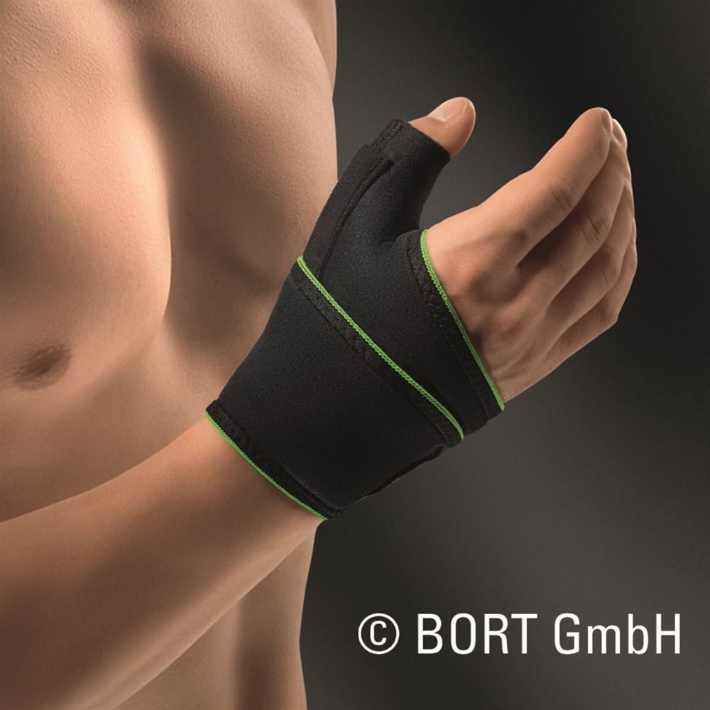 bort ActiveColor Sport Daumenschiene L/XL rechts schwarz (1 Stück)