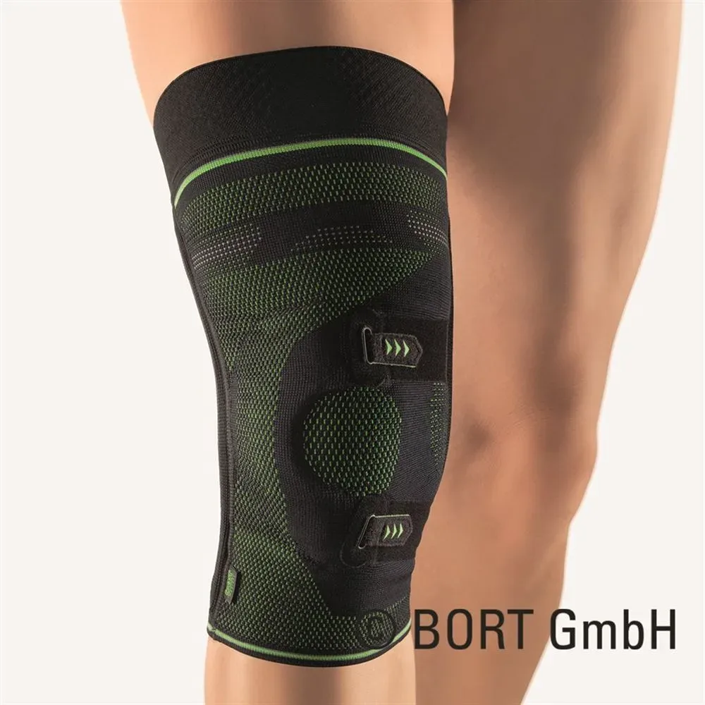 Bort Asymmetric Sport 6 mit Haftband rechts schwarz/grün