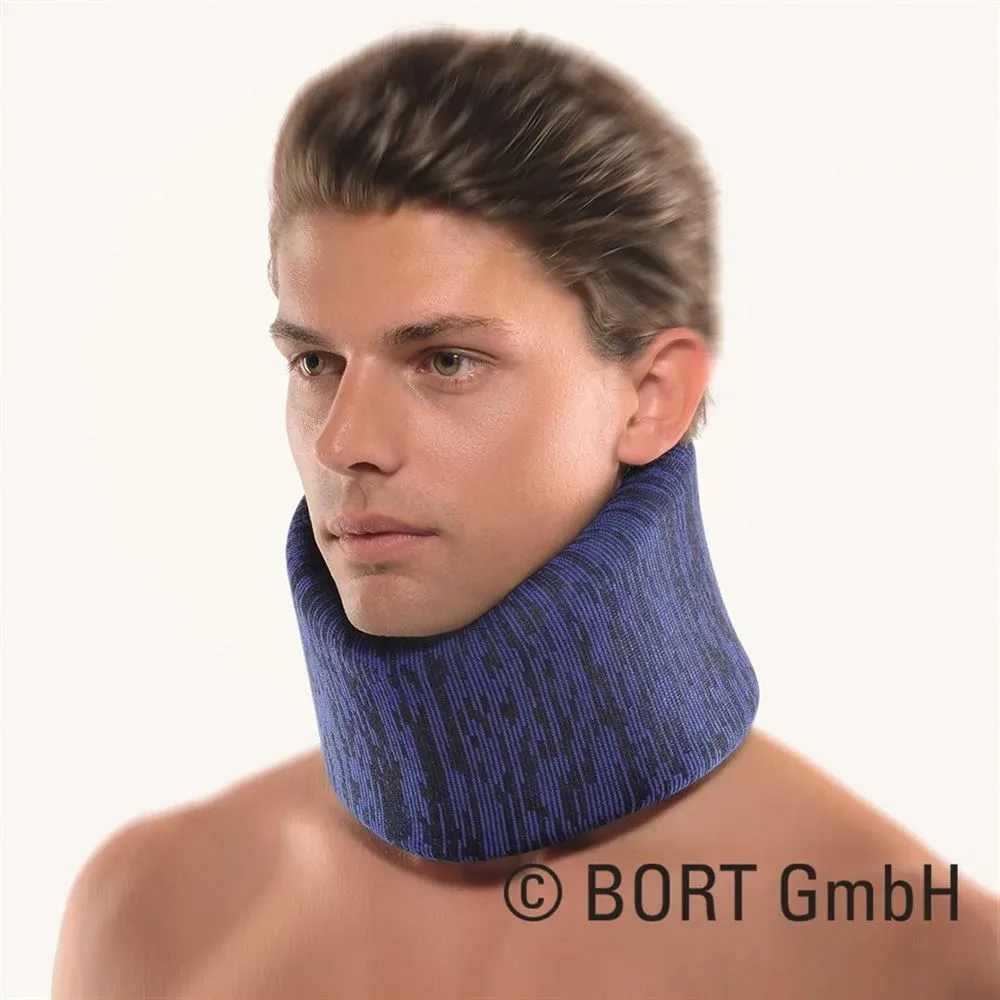 Bort Cervicalstütze M 5.5cm blau