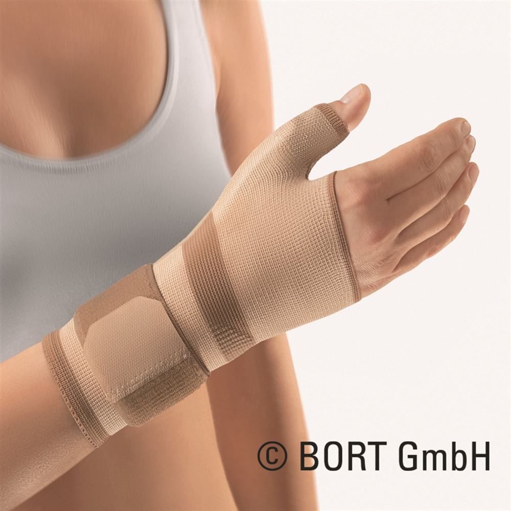 bort Daumen Handgelenkbandage L -19cm hautfarbe (1 Stück)