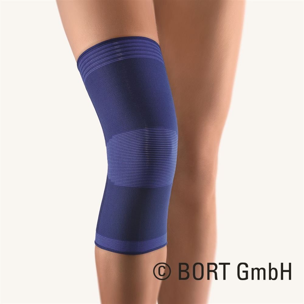 bort Kniestütze Zweizug M -37cm blau (1 Stück)