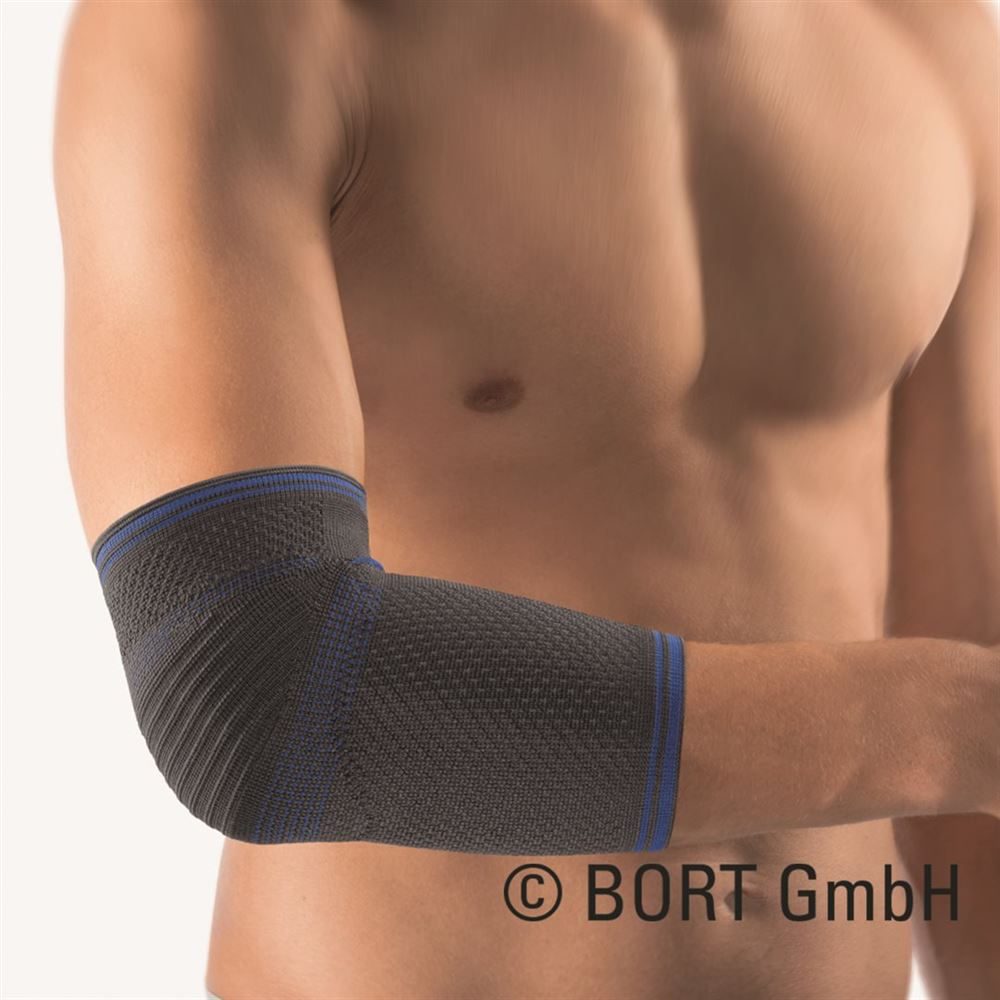 Bort KubiTal Ellenbogen-Polster-Bandage XL grau