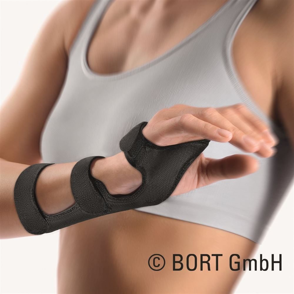 bort Orthese S links schwarz (1 Stück)