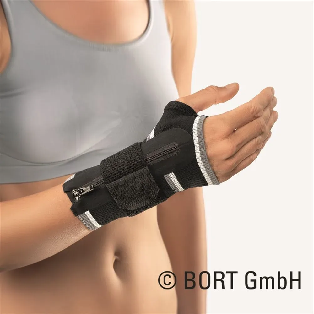Bort ManuZip Eco XL rechts schwarz