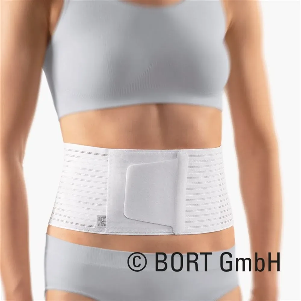 Bort Narbenbruch Bandage L 13cm weiss