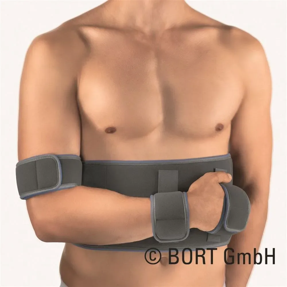 Bort OmoXpress light Schulter Armorthese Gr0 grau